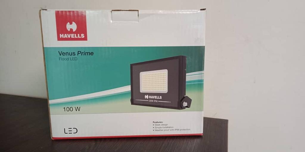 HAVELLS VENUS PRIME FLOOD LED LIGHT, 100W, IP66