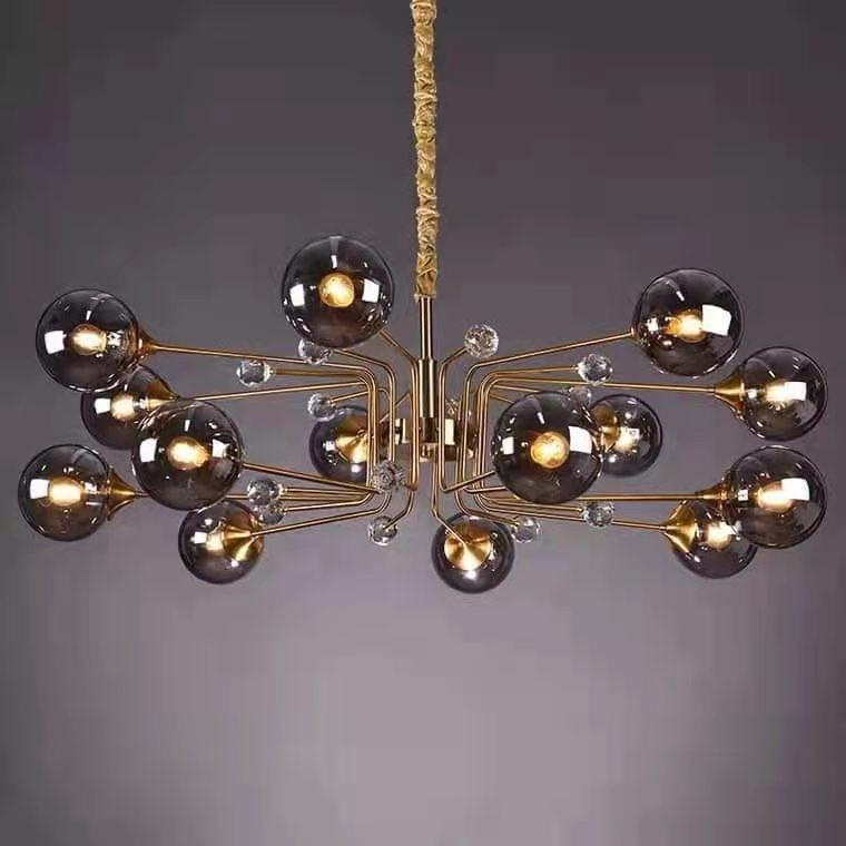 gold-ceiling-dropping-light